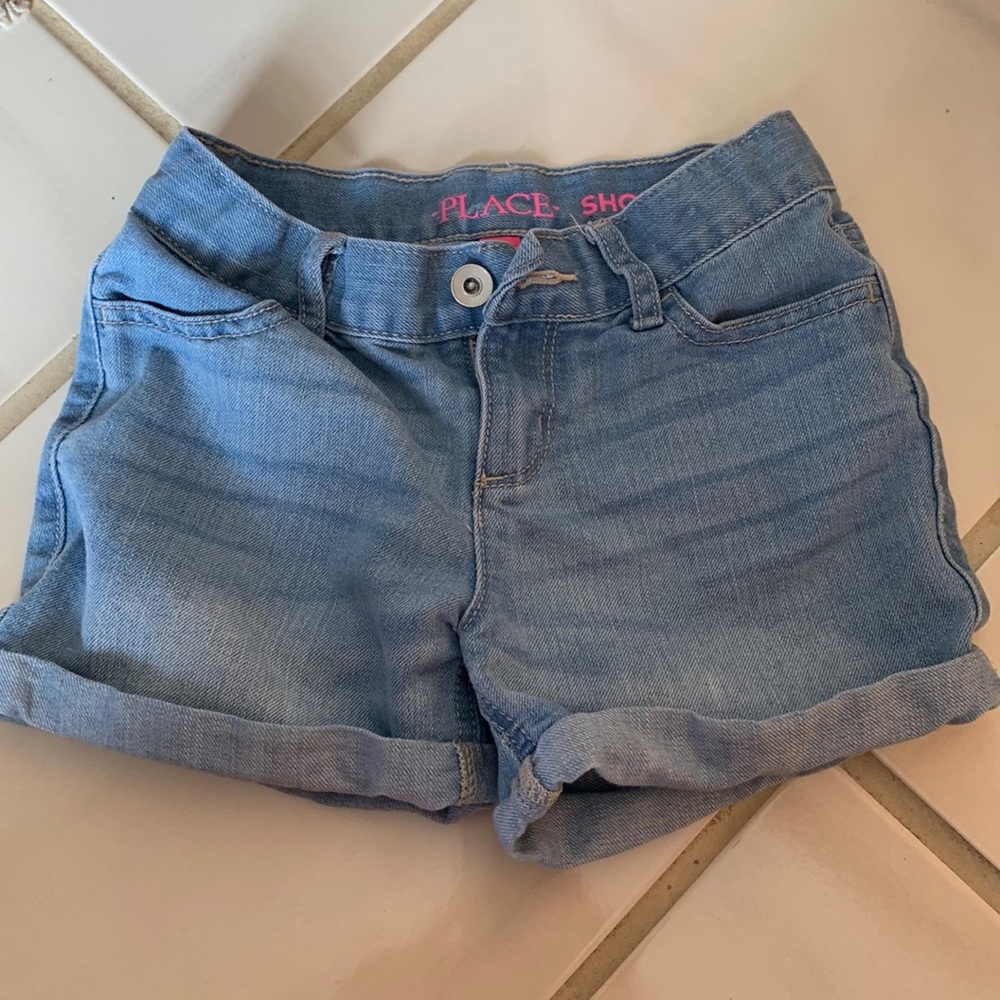 Used Children’s Place Denim Shorts Girl’s Size 8